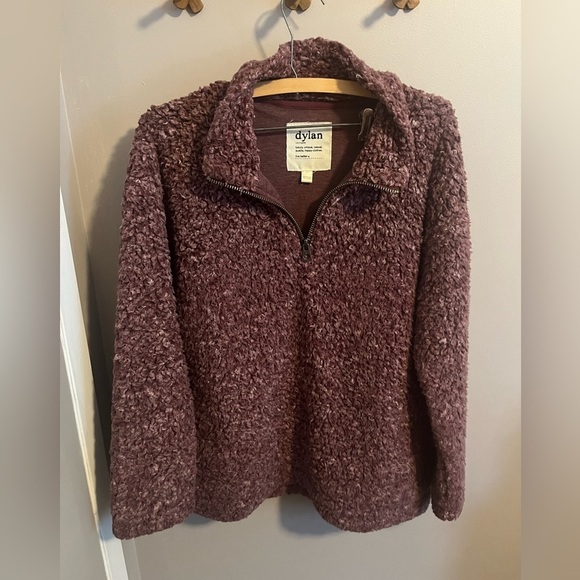 Dylan by True Grit Sherpa quarter zip - Picture 3 of 7